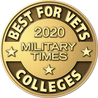 Best for vets colleges award, 2020 military times