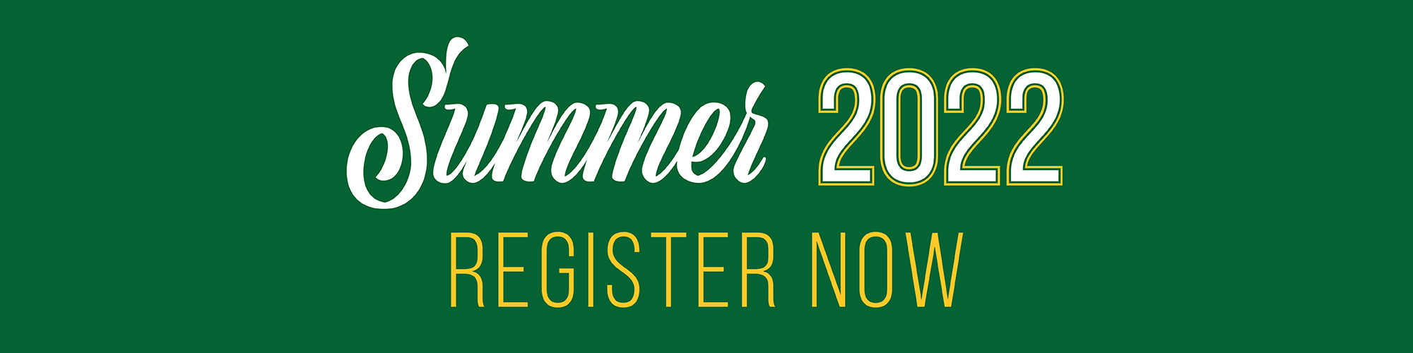 summer registration banner