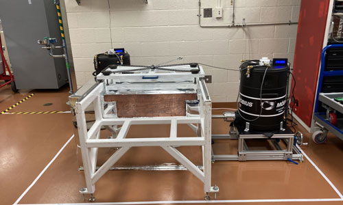 Picture of the Twins Detector in the BHUC underground lab